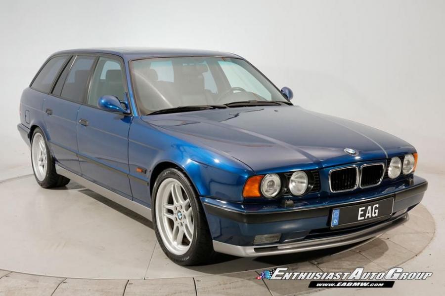  BMW M5 Touring (Avus Blue) (WBSHJ91070BL01767) (E34) 1994 года  (фото 1 из 100)